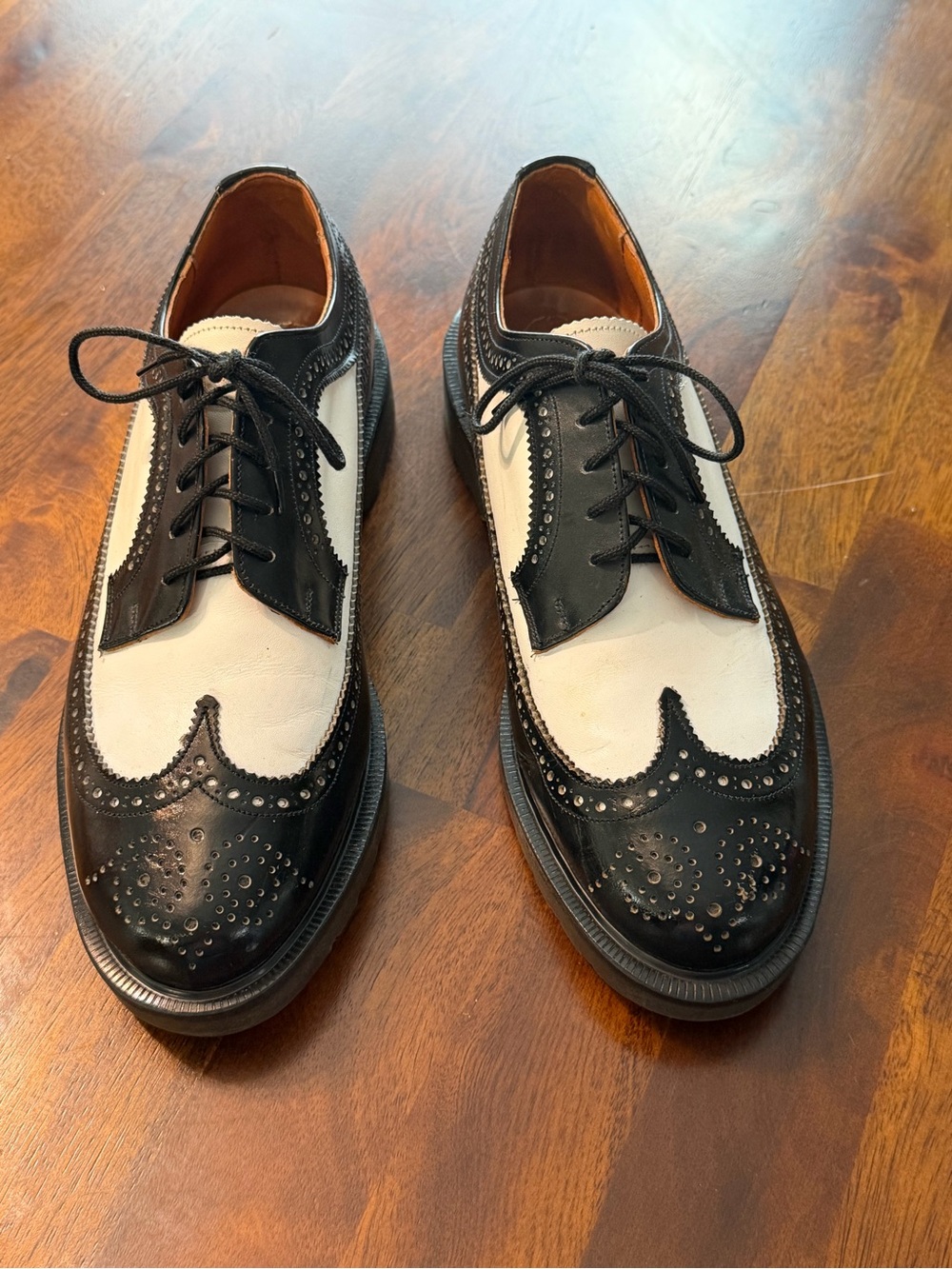 Doc Martens 3989 BEX Brogue Wingtip Oxfords sz 8 Vintage 90’s